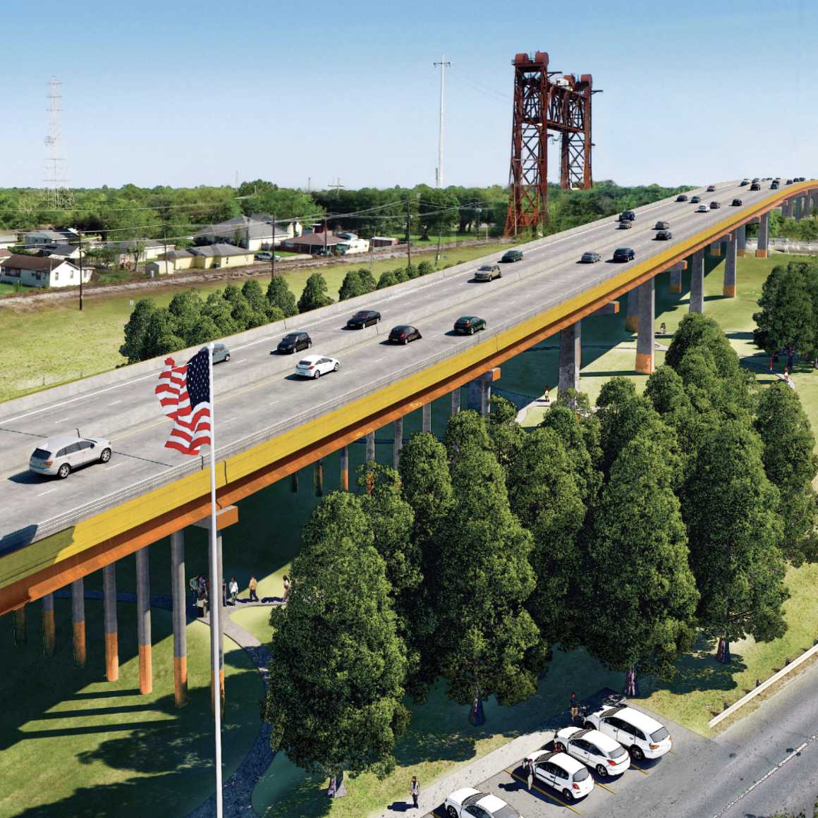 Belle Chasse Bridge and Tunnel Replacement image