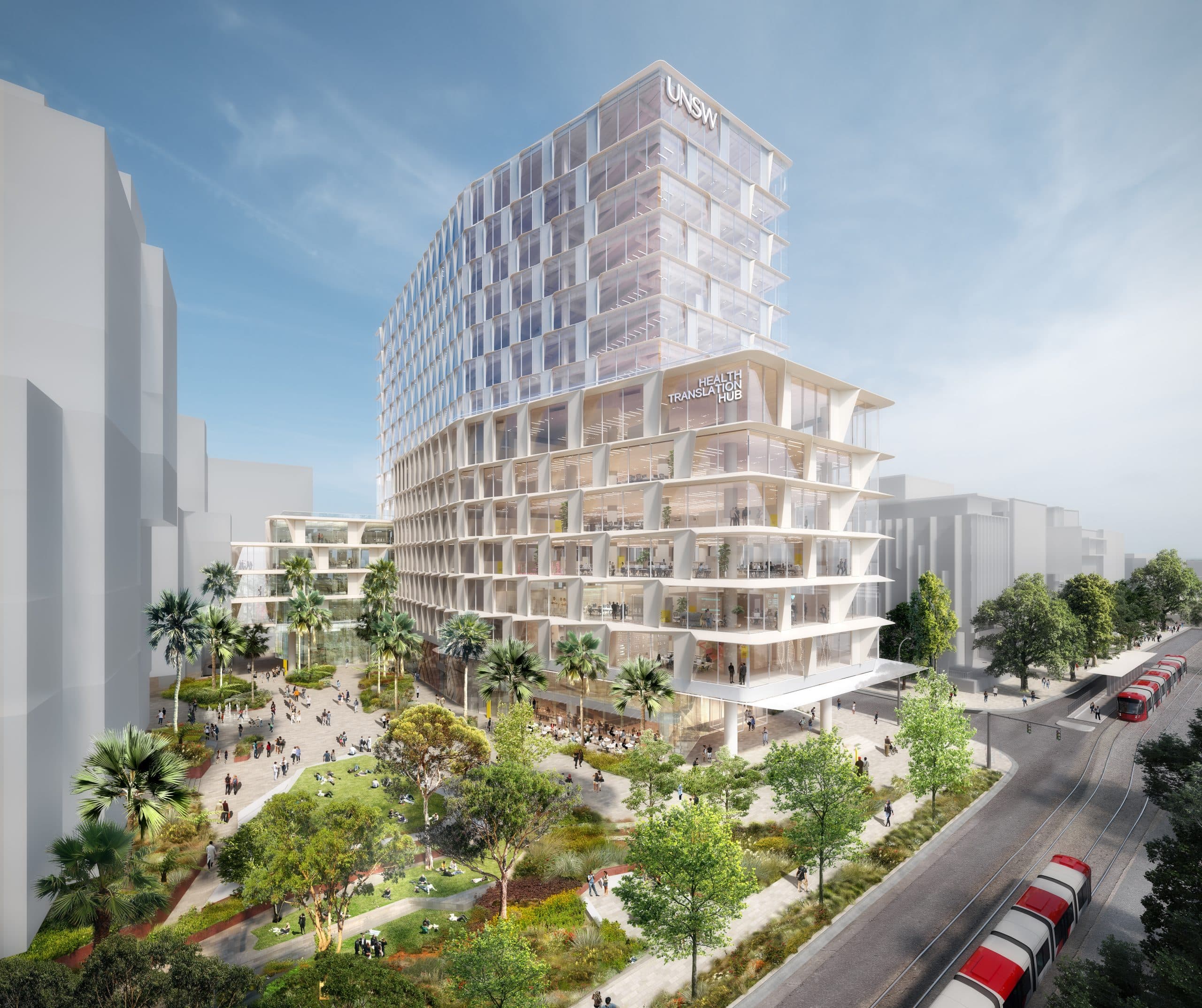 Major work underway on $600m Health Translation Hub image