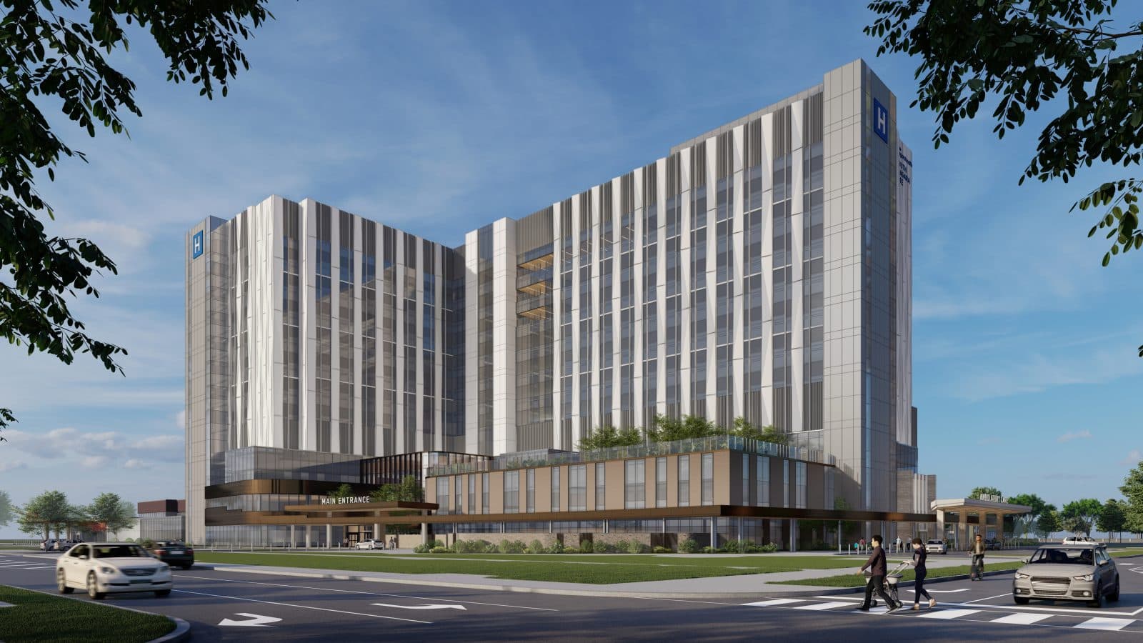 South Niagara Hospital rendering