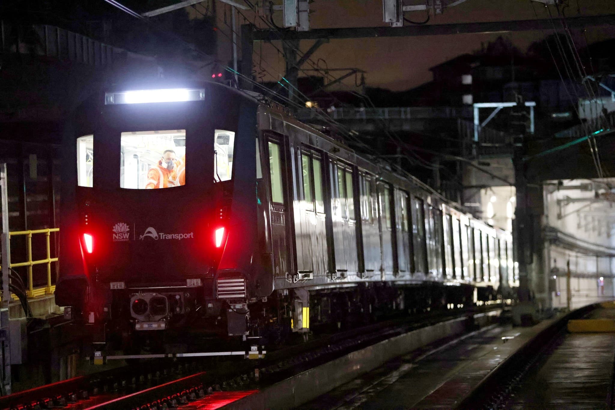 History made as trains start testing under Sydney Harbour image