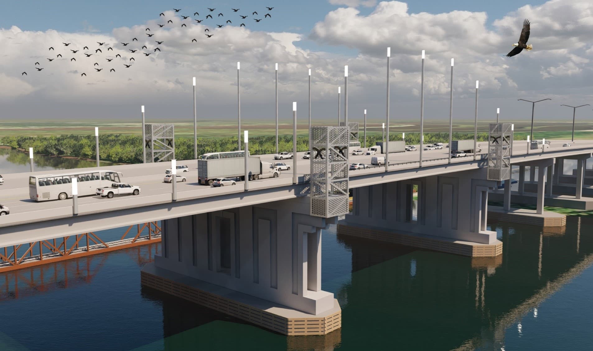 Financial close achieved on new Calcasieu River Bridge Project image