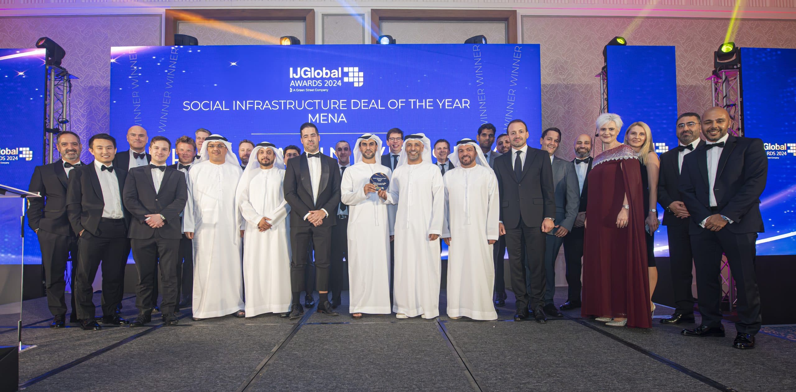 Khalifa University Student Accommodation wins two accolades at IJGlobal Awards image