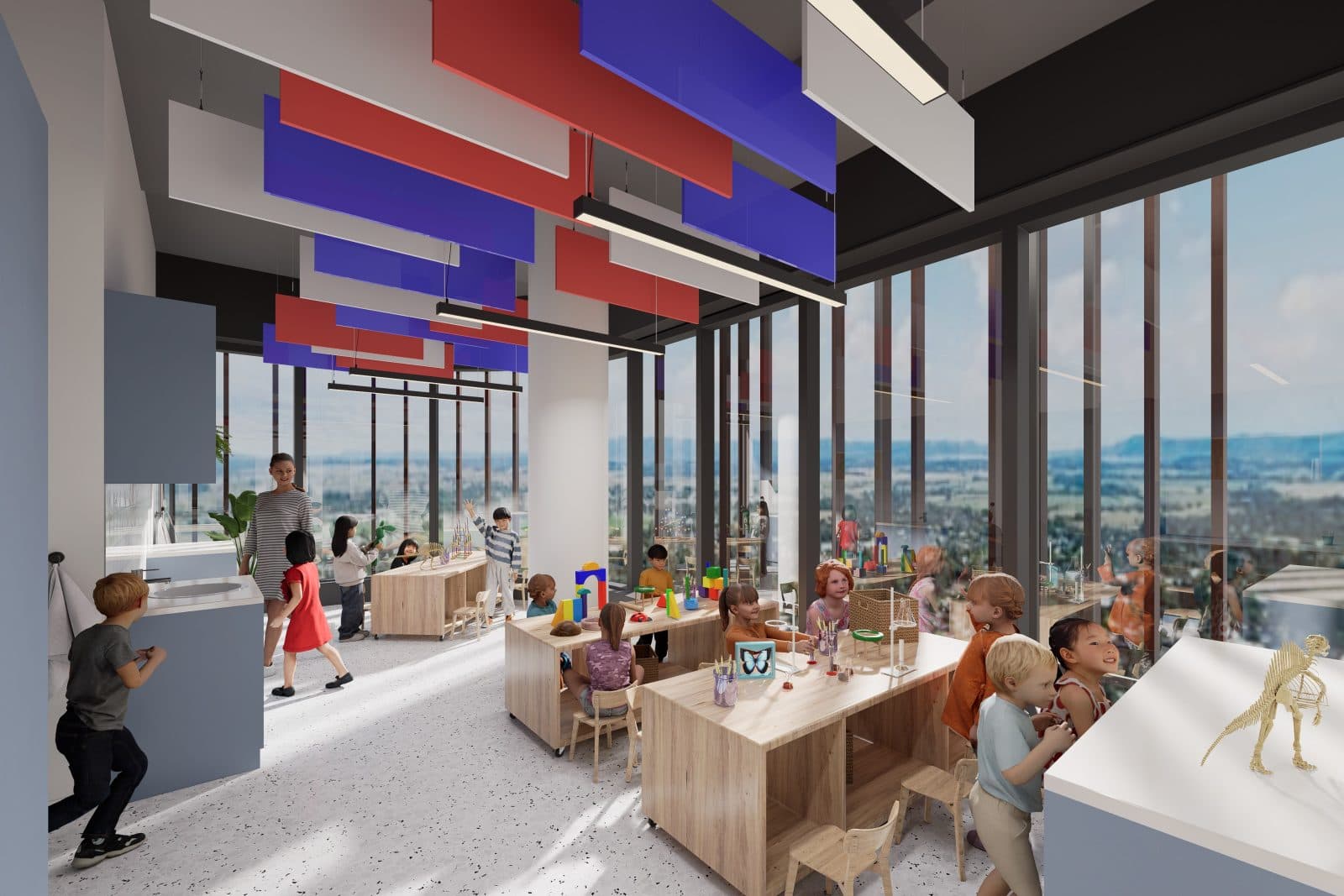 The childcare centre at the new Footscray Hospital