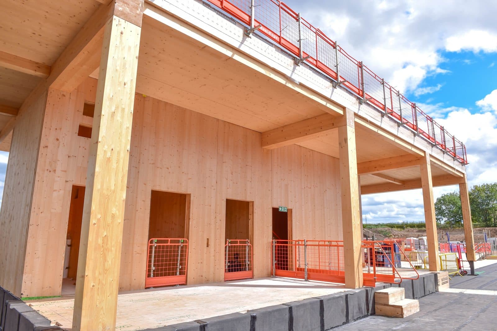 Topping out of Staffordshire University Student Village