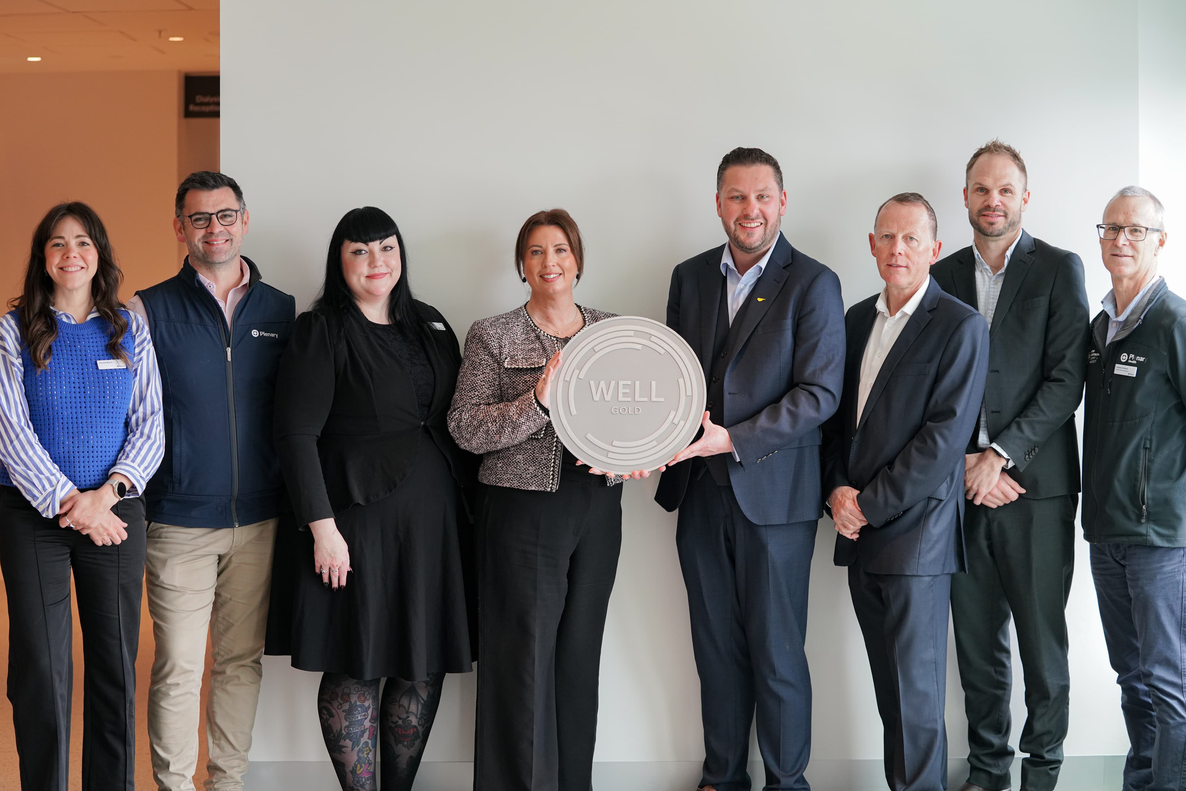 New Footscray Hospital received WELL Core Gold Certification