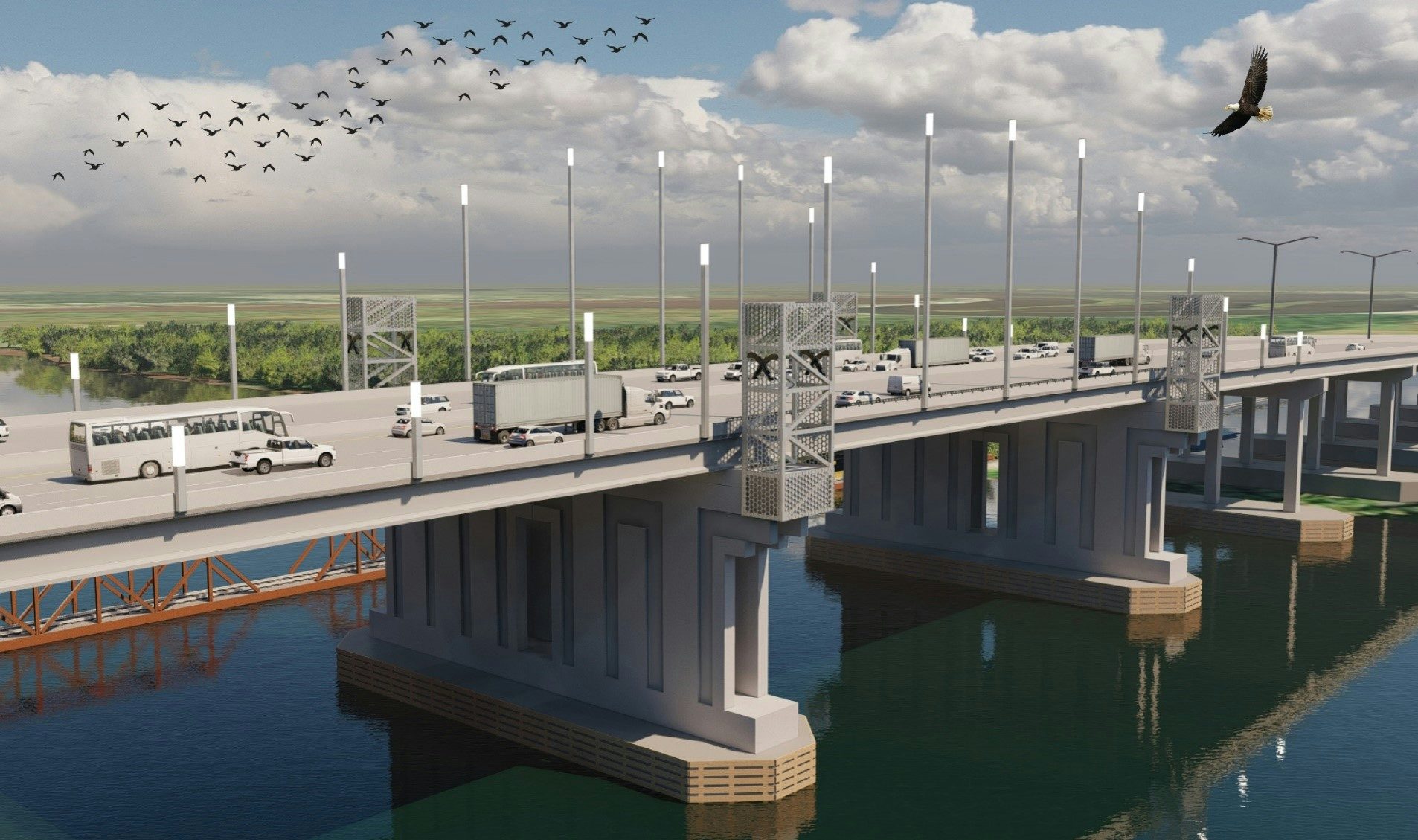 Financial close achieved on new Calcasieu River Bridge Project image