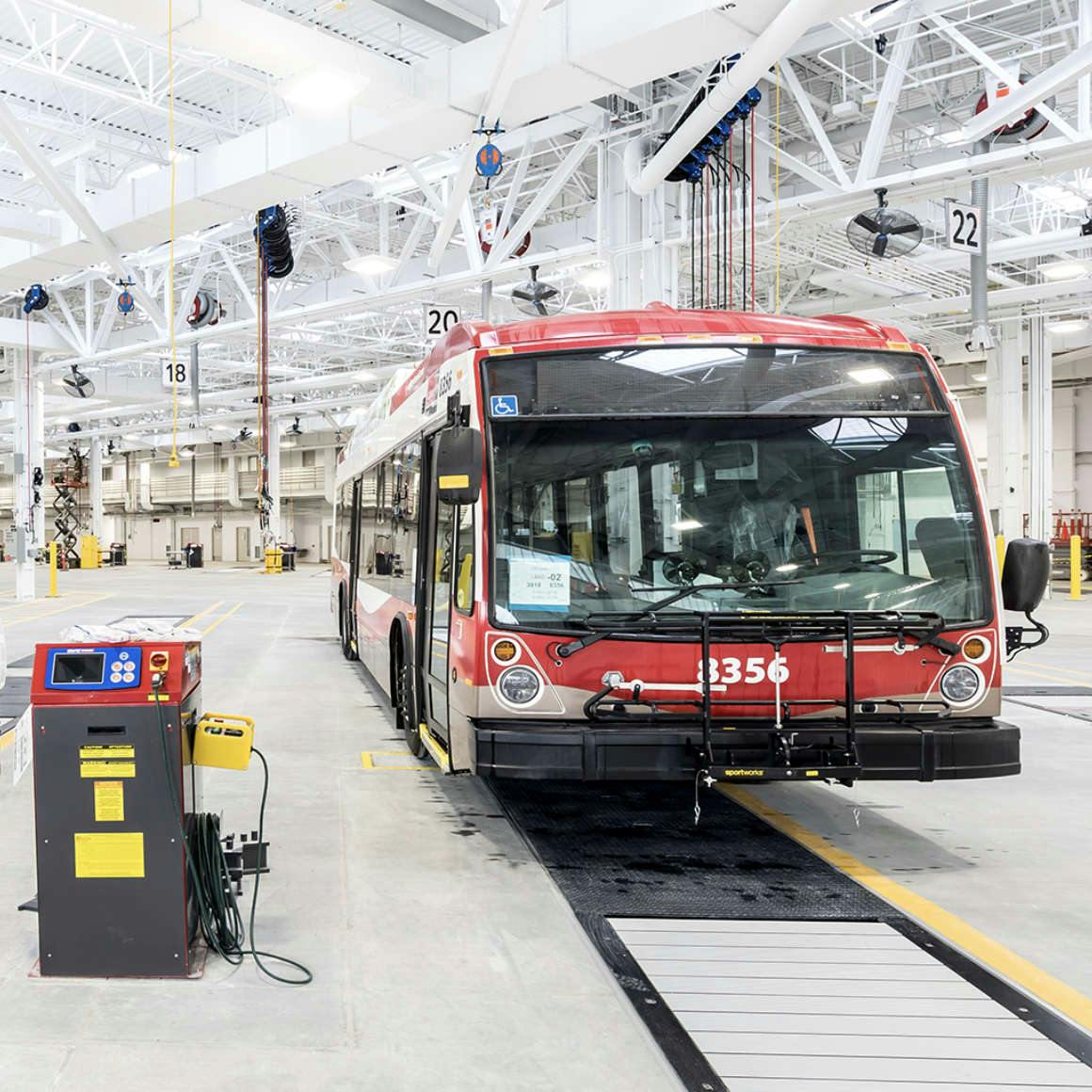 Stoney CNG Bus Storage and Transit Facility image