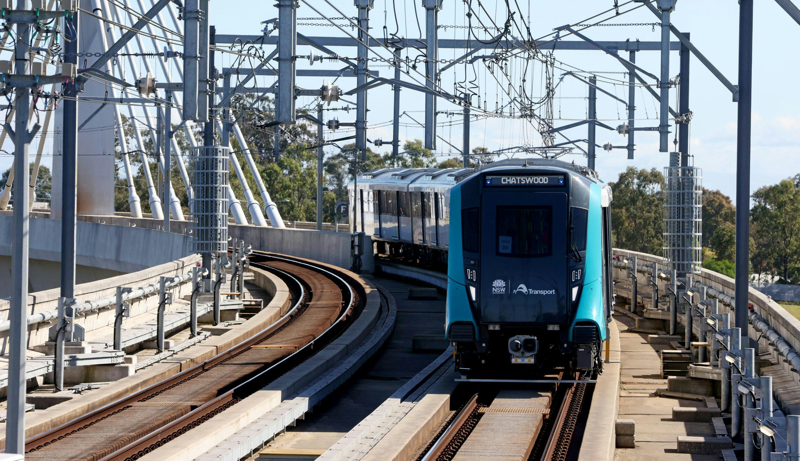 Sydney Metro celebrates new driverless trains and 50 million commuter trips image