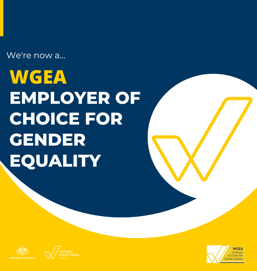 WGEA Employer of Choice for Gender Equality Announcement