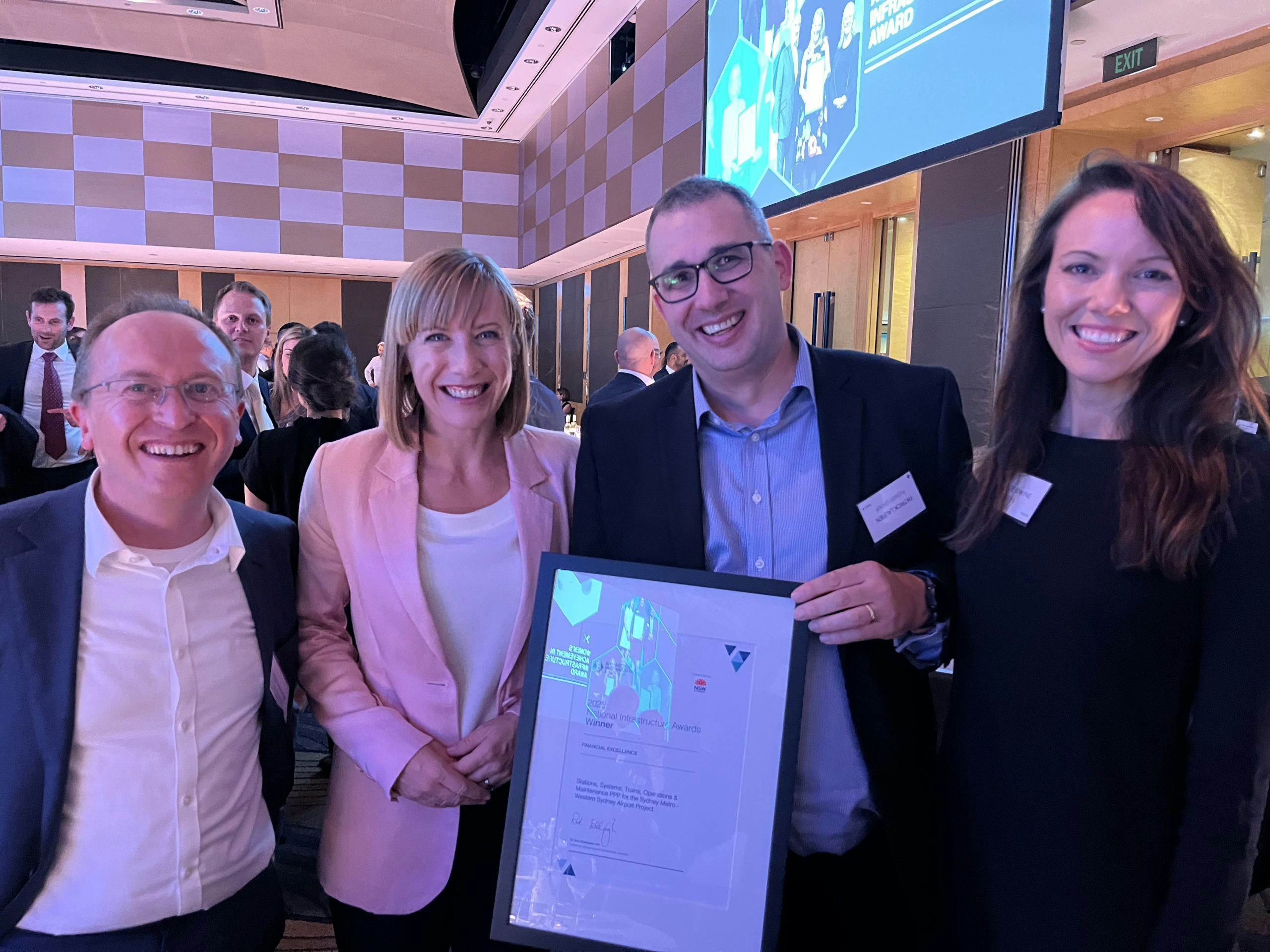 Two wins for Sydney Metro at national infrastructure awards image